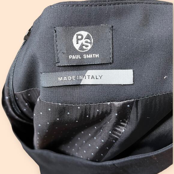 Paul Smith Black Italian Wool Skirt - Picture 5 of 5